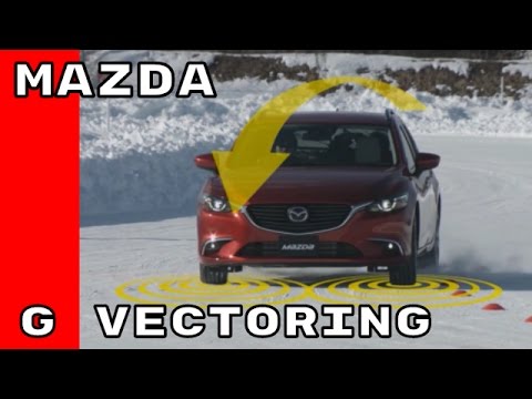 2017 Mazda6 G Vectoring Control on Snow, Dry, and Wet Road