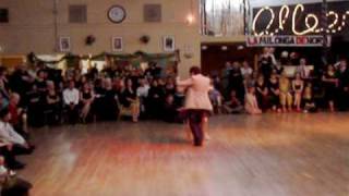 Federico Naveira y Ines Muzzopappa at LA MILONGA DE NORA part 1 of 4