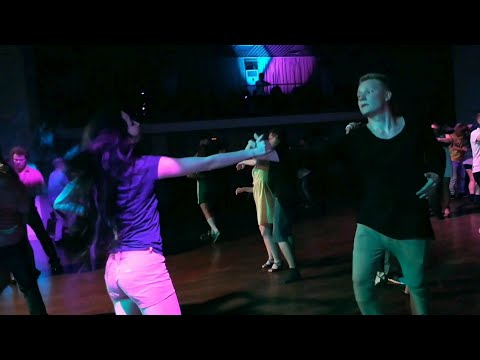 RZC2018 Party. Dmitriy Malshakov and Alla Sidorova. Zouk improvisation.