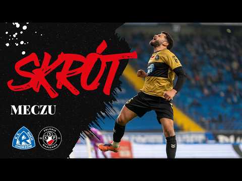 Skrót meczu Ruch Chorzów - Polonia Warszawa (2:3)