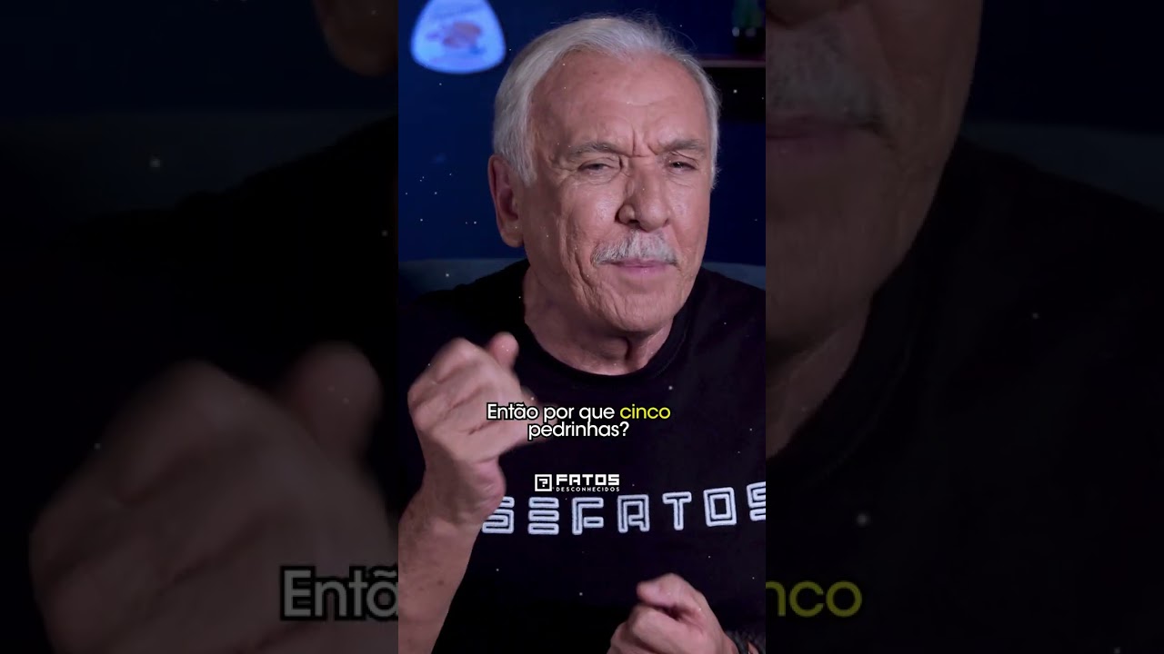 Por que Davi pegou cinco pedras para lutar contra Golias #shorts