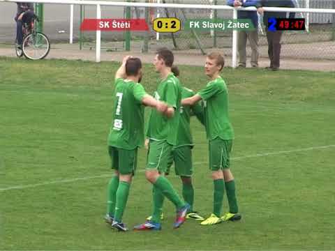 Fotbal SK Štětí - FK Slavoj Žatec 2-2  5.4.2014