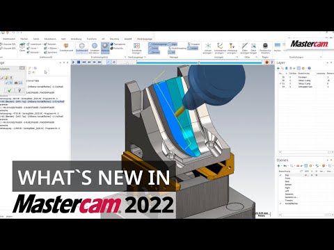 What`s New in Mastercam 2022: Ziehen und Ablegen von Geometriegruppen