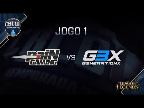paiN x g3x (SS - Jogo 1) CBLoL 2016 - 1ª Etapa
