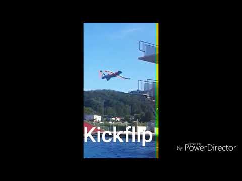 Flips ins Wasser (Turmspringen)