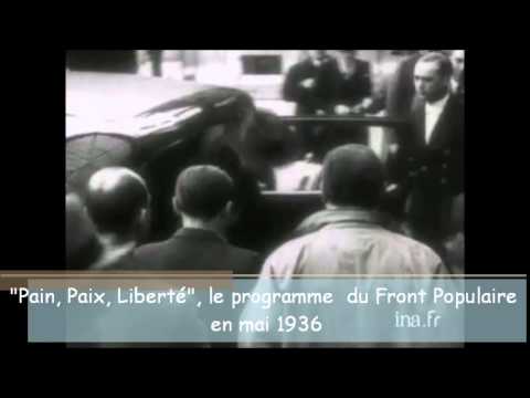 3° - La crise des années 1930 en France et le Front populaire