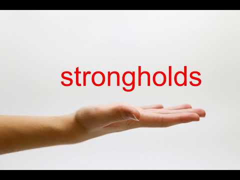 How to Pronounce strongholds - American English