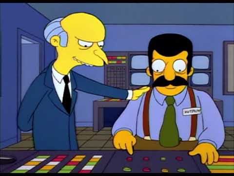 Signor. Burns e La Sicurezza Della Centrale - I Simpson 5x9