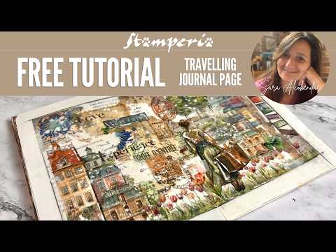 YouTube preview tile για journal και mixed media ideas