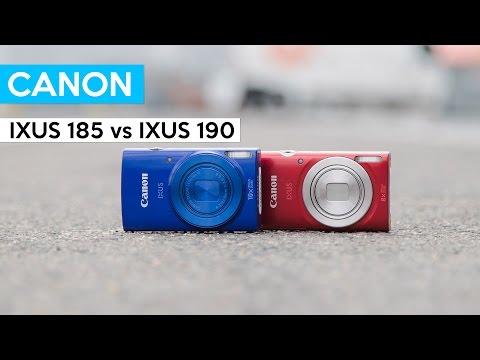 Canon PowerShot ELPH 180 vs Canon PowerShot ELPH 190 | IXUS 185 vs IXUS 190 cheap vlogging camera
