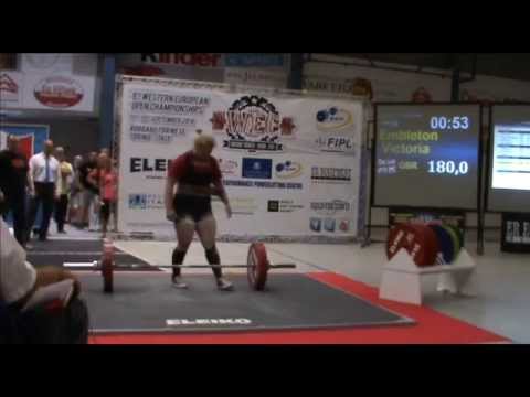 WEC 2014 women deadlift -63 -72 -83 +83kg