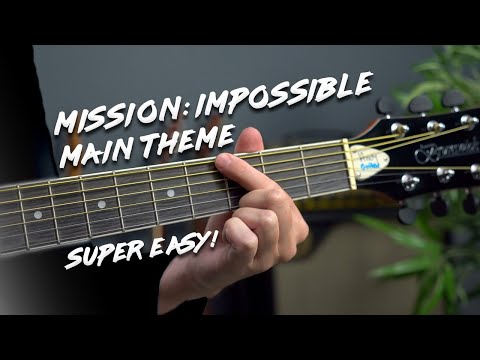 Mission Impossible Theme Guitar Tutorial (Easy to... impossible?)