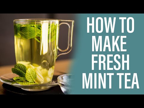 How to Make Homemade Mint Tea