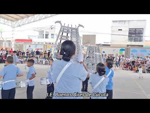 Banda de Marcha Institución Educativa Buenos Aires de Cúcuta 