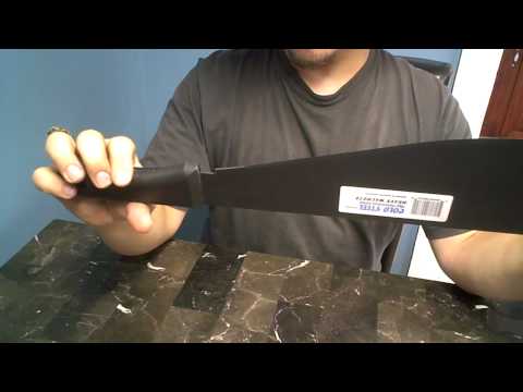 Cold steel heavy machete review