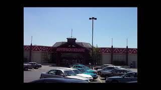 The old Jefferson square mall forgotten in Joliet Illinois