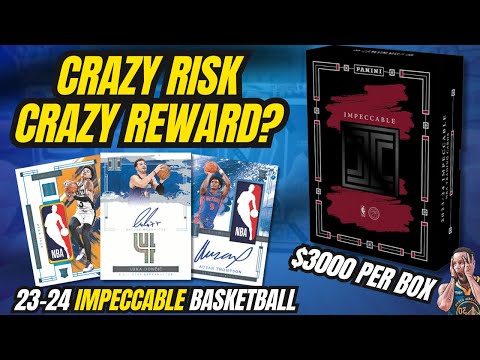 😱🔥I HIT ACTUAL GOLD! 😱🔥 2023-24 Panini Impeccable Basketball Hobby Box Review