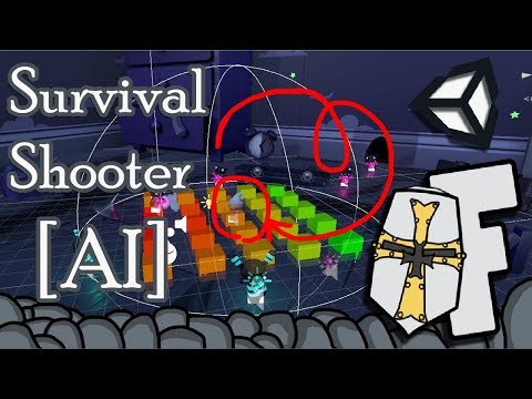 How to create an AI that plays Unity's Survival Shooter?