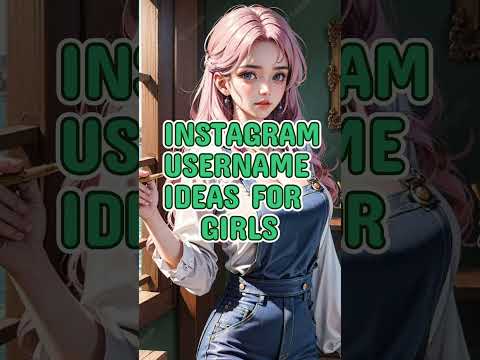 Instagram username ideas for girls  #shorts #girl #instagram #youtubeshorts