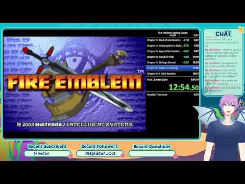 Fire Emblem 7: Blazing Blade any% speedrun in 1:31:00