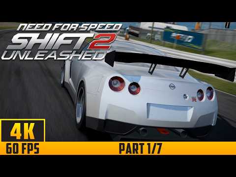 Need for Speed: Shift 2 – Unleashed - Walkthrough Game - Part 1/7 (4K 60FPS) No Commentary