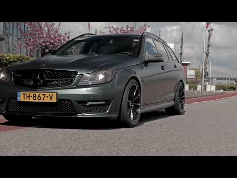 Mercedes C63 AMG performance wagon on Prestige Auto Couture PM-1