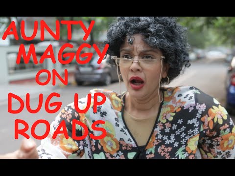 Pot holes, dug roads n injuries 'Maggy No walk, Jo Big talk'