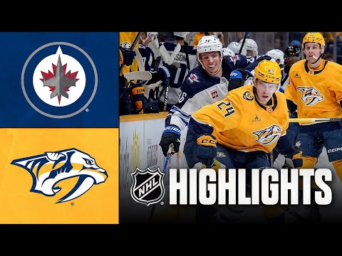 Jets vs. Predators | NHL Highlights | November 29, 2025