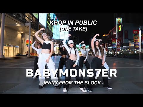 BABYMONS7ER 'JENNY FROM THE BLOCK' | KPOP IN PUBLIC [one take] | DADARUN LIS