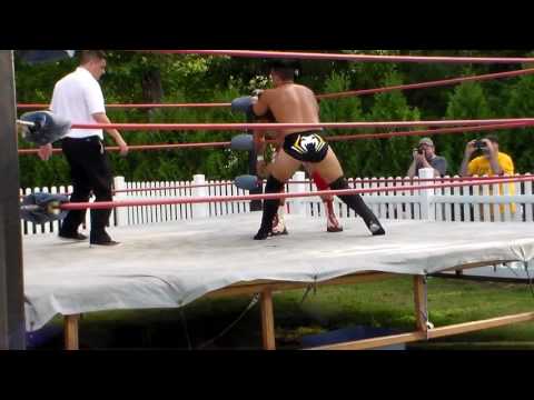 Kristian Frost vs "Latin Bulldog" Kruz - 8.20.216 - New Age Old Tyme Wrestling