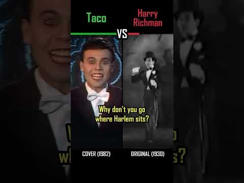 HARRY RICHMAN vs TACO - Puttin' On The Ritz - #shorts #versus #music