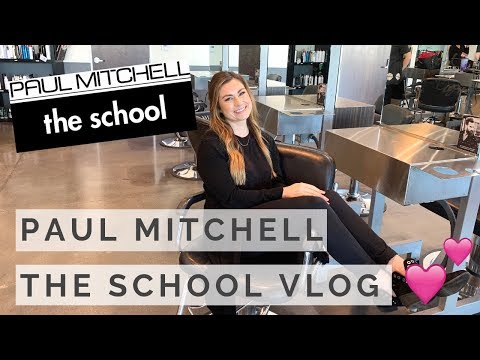 A DAY IN THE LIFE AT PAUL MITCHELL THE SCHOOL 2018 |...