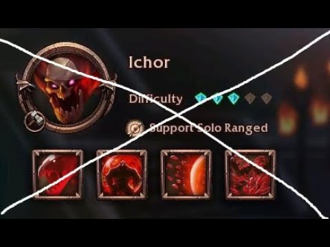 Hon Ichor Support Diamond III /no gameplay pov