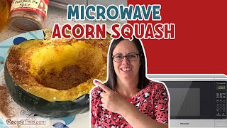 Microwave Acorn Squash (how to steam veggies in microwave)