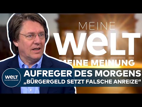 MEINE WELT - MEINE MEINUNG: "Bürgergeld setzt falsche Anreize" – Gunnar Schupelius fordert Absenkung