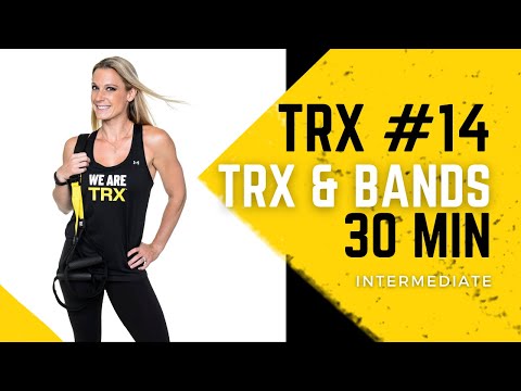 TRX with Shana Workout #14: 30 Minute Strength & Conditioning with TRX & Mini Bands