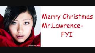 Utada- Merry christmas Mr. Lawrence- FYI   +Lyrics~