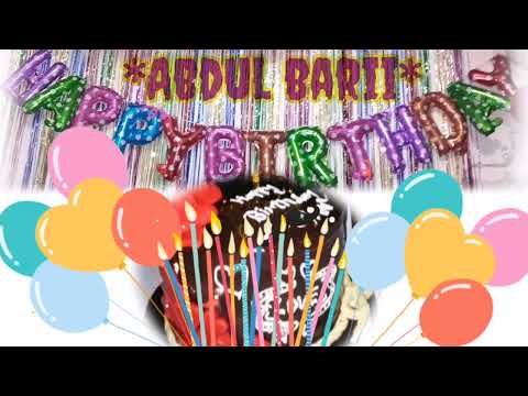Abdul Bari happy birthday to you |WhatsApp status |HD videos