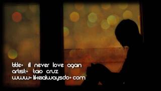 Taio Cruz - I&#39;ll Never Love Again