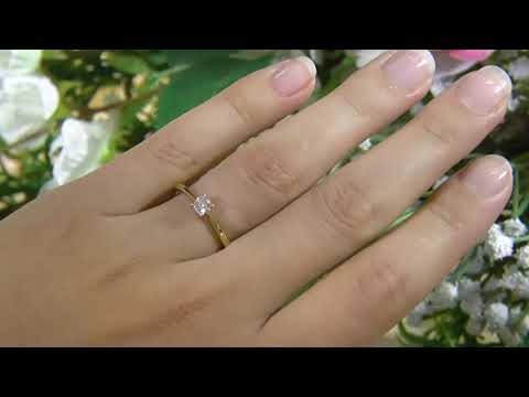 DR039 Solitaire Diamond Engagement Ring
