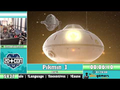 Midwest Speedfest 2019 - Pikmin 3 (any%) by theoblivinator
