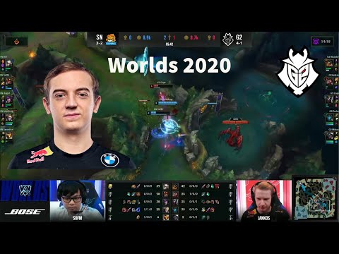 G2 Caps With The Insane Dodges vs Suning - Worlds 2020