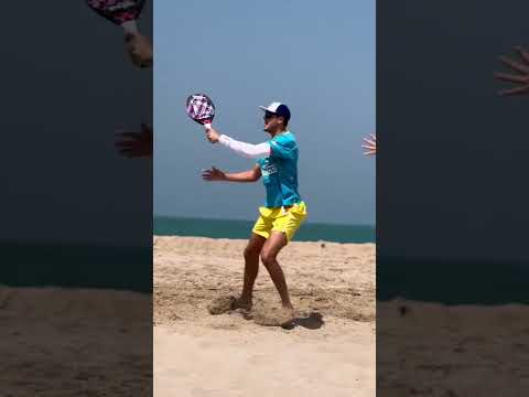 Raquete de Beach Tennis André Baran - Shark 2023