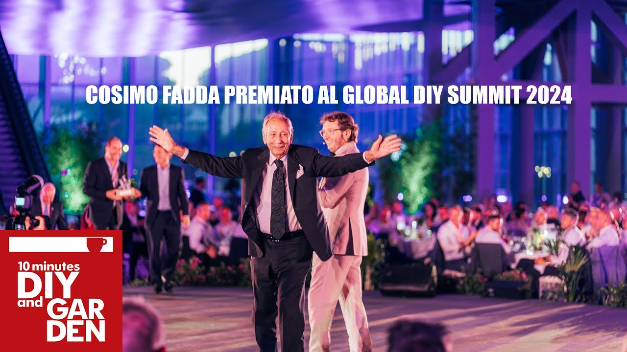A Cosimo Fadda il 1° DIY Retail Legacy Award