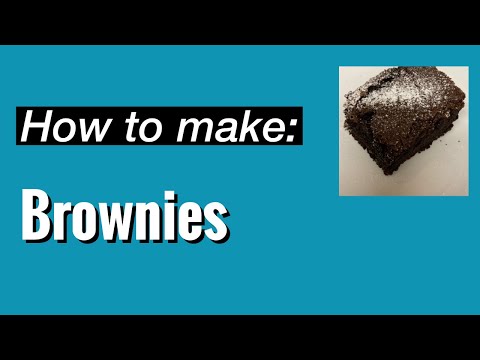 How to make brownies