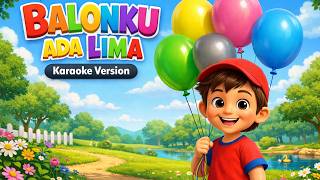 Download lagu Balonku Ada Lima | Karaoke Version Instrumen Only No Vocal | Lagu Anak - Anak Indonesia mp3