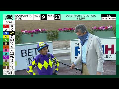 Express Train wins the Grade 2 San Pasqual Stakes on Saturday, February 5, 2022 at Santa Anita Park.