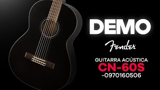 Video thumbnail for Fender Cn-60S - Guitarra Acústica - Demo by Gama Music