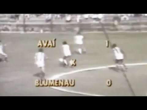 Avaí 1 x 0 Blumenau - Catarinense 1981