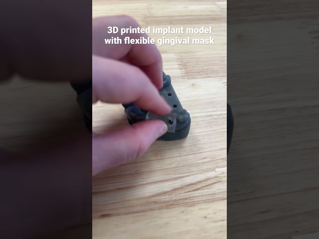 Vídeo relacionado con JAMG HE Gingiva Mask Flexible 3D Printer Resin, 3D Printer Gingiva Mask Flexible Artificial Gums Resin Red 500G